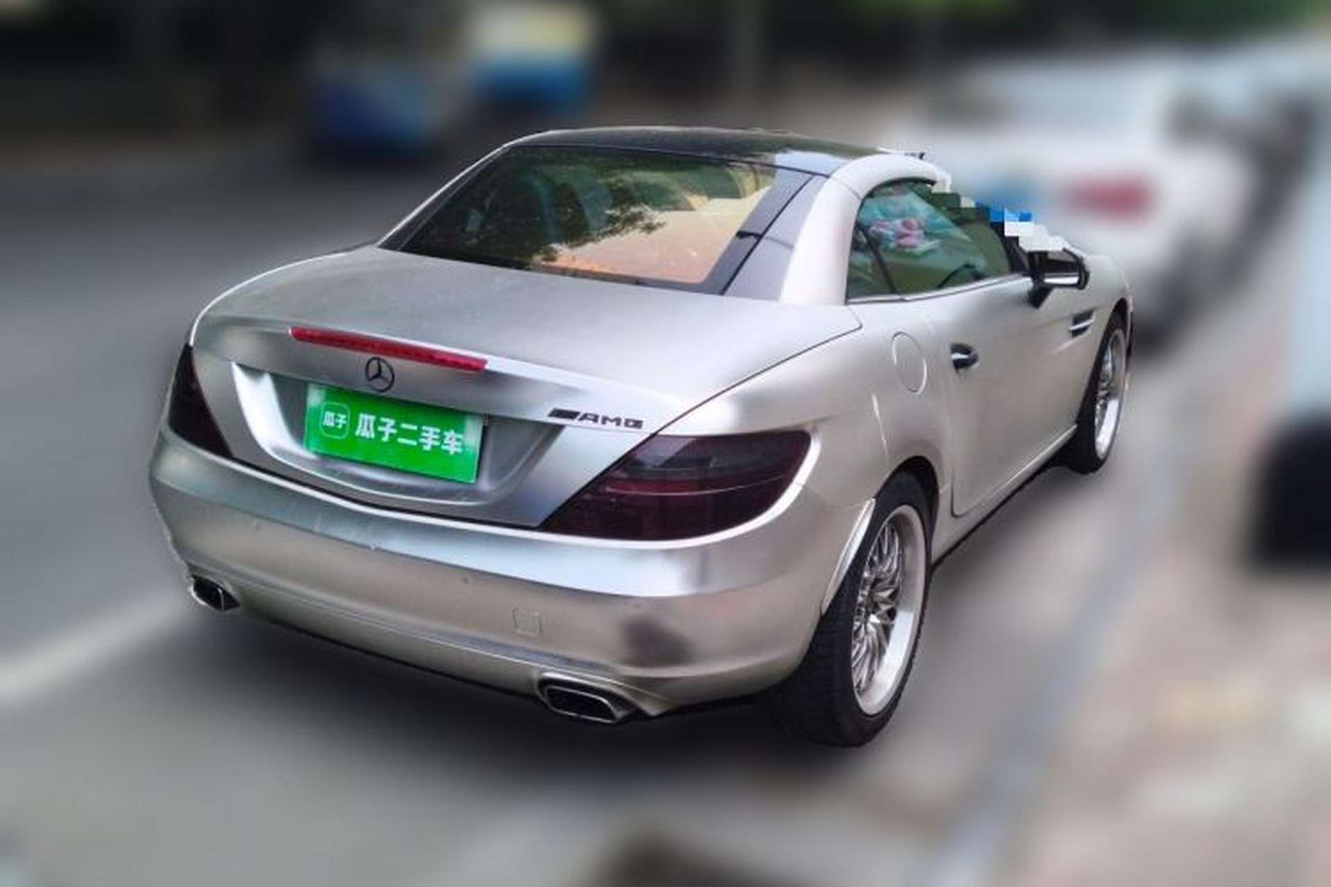 Used Mercedes-Benz SLK-Class 2011 SLK 200 Fashion Model Rear Right 45 Deg