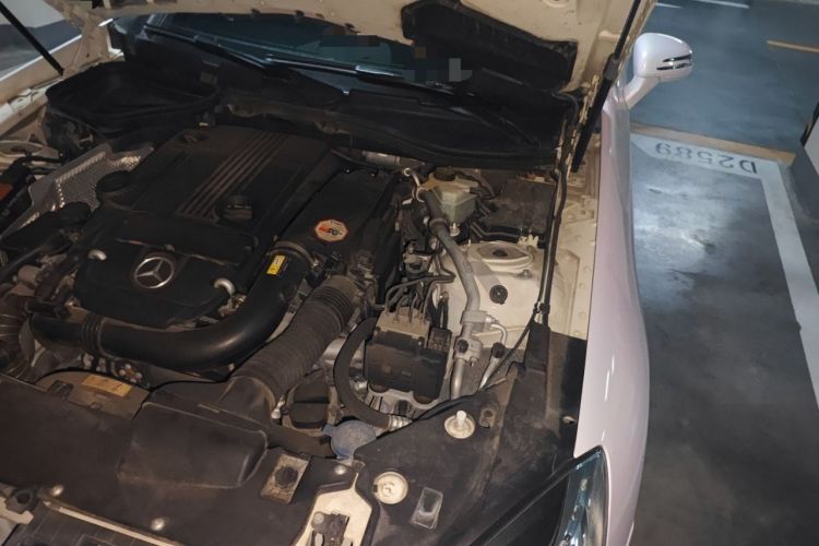 Used Mercedes-Benz SLK-Class 2011 SLK 200 Luxury Sports Model Engine Bay Left