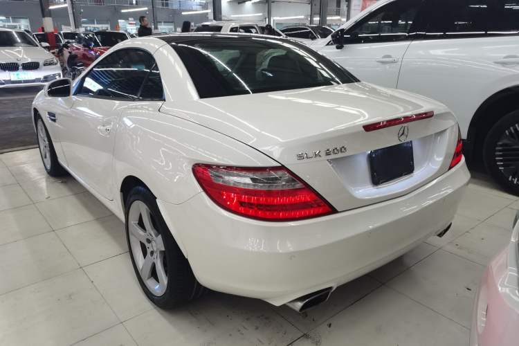 Used Mercedes-Benz SLK-Class 2011 SLK 200 Fashion Model Rear Left 45 Deg