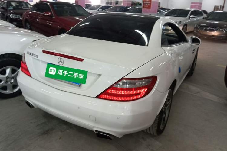 Used Mercedes-Benz SLK-Class 2011 SLK 200 Fashion Model Rear Right 45 Deg