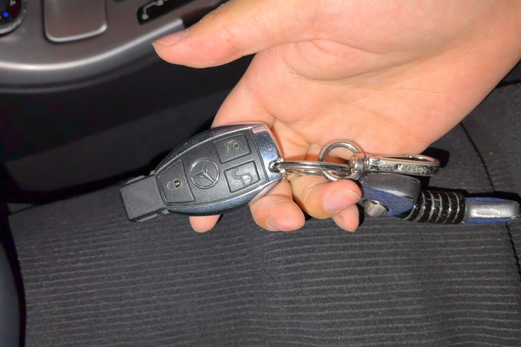 Used Mercedes-Benz SLK-Class 2011 SLK 200 Fashion Model Vehicle Key
