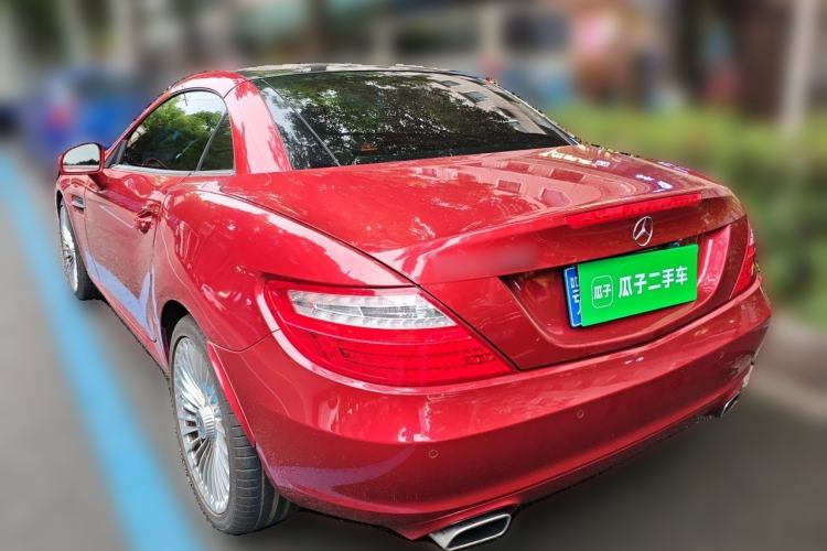 Used Mercedes-Benz SLK-Class 2015 SLK 200 Carbon Fiber Limited Edition Rear Left 45 Deg