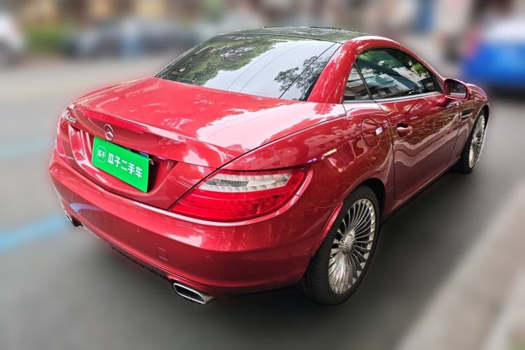 Used Mercedes-Benz SLK-Class 2015 SLK 200 Carbon Fiber Limited Edition Rear Right 45 Deg