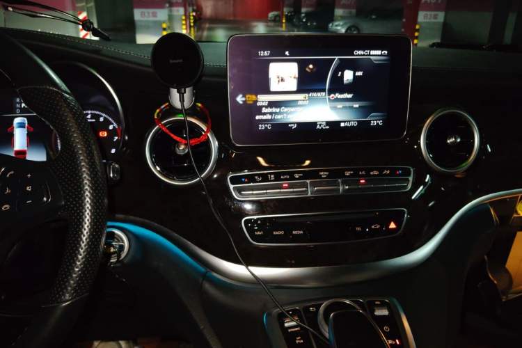 Used Mercedes-Benz V-Class 2018 V 260 Prestige Edition China V Audio And AC Panel