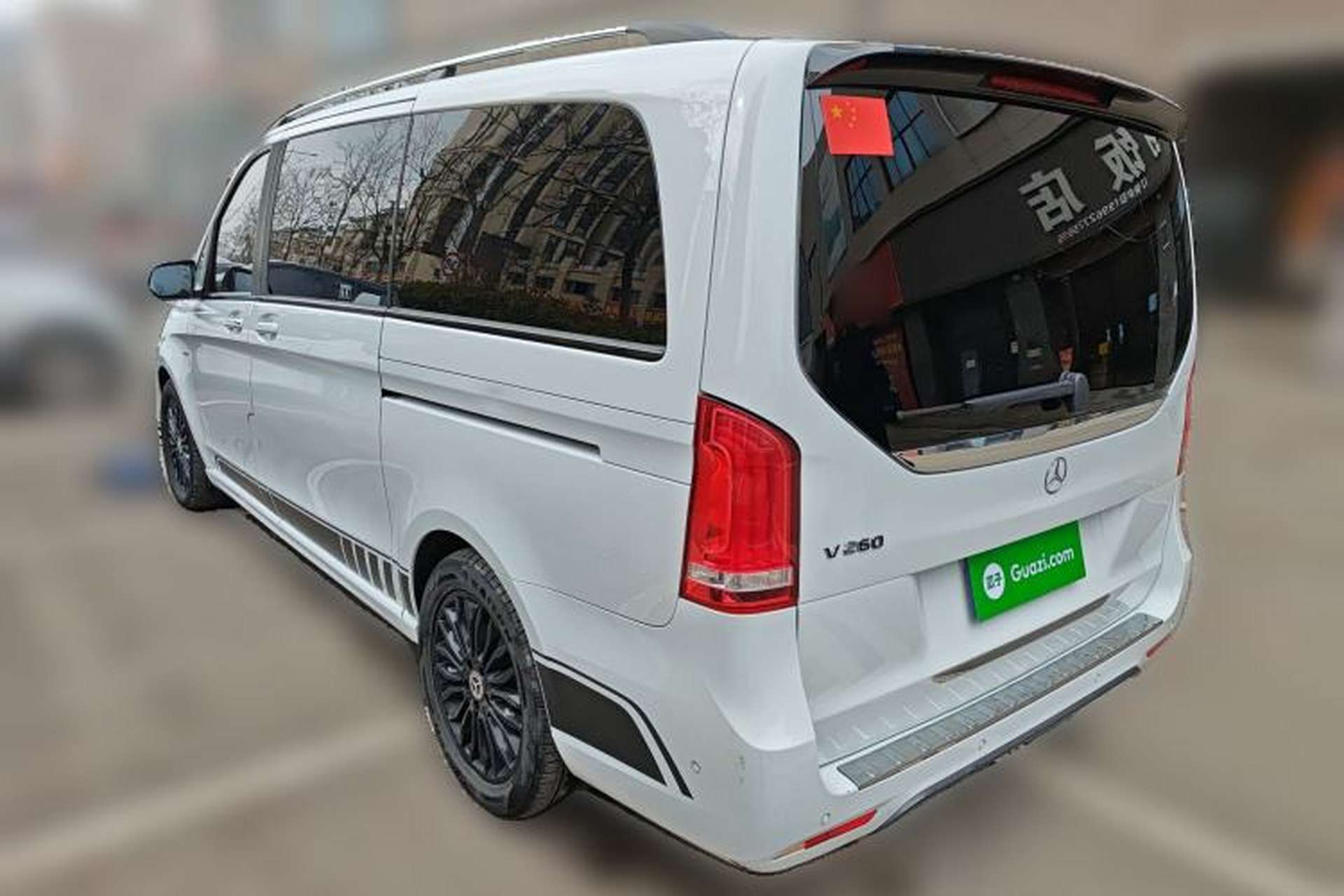 Used Mercedes-Benz V-Class 2018 V 260 AMG Sport Edition China V Emission Standard Rear Left 45 Deg