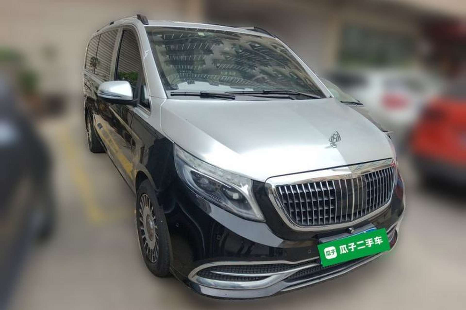 Used Mercedes-Benz V-Class 2019 V250 2.0T Standard Extended Middle East Front Right 45 Deg
