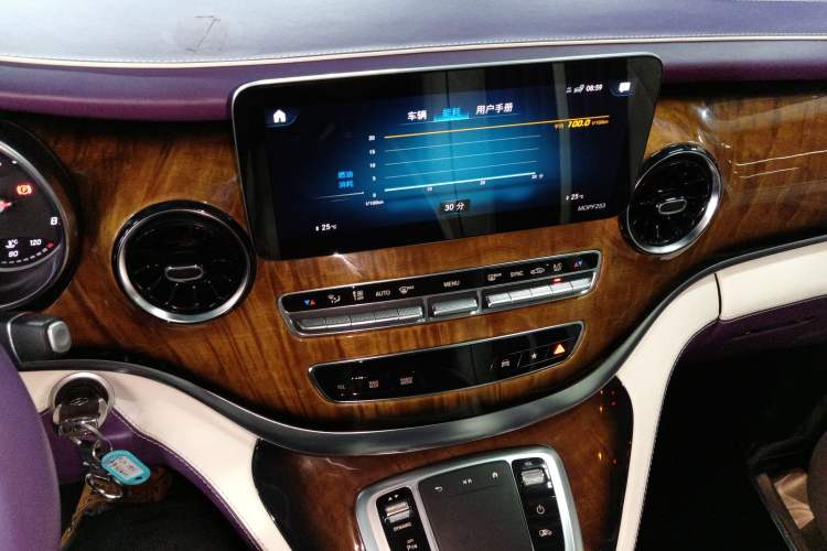 Used Mercedes-Benz V-Class 2020 V 260 L Long-wheelbase Luxury Edition Audio And AC Panel