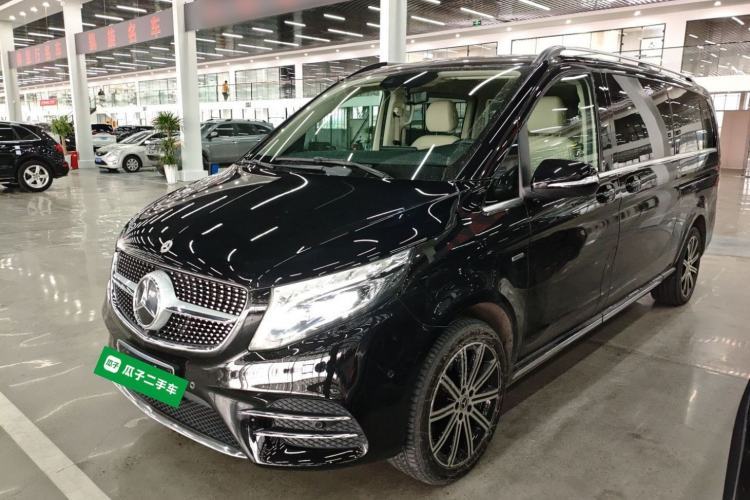 Used Mercedes-Benz V-Class 2021 V 260 L Long-wheelbase Luxury Edition Guazi used car, China used car export, Used car for sale, Used cars, Cheapest cars for sale