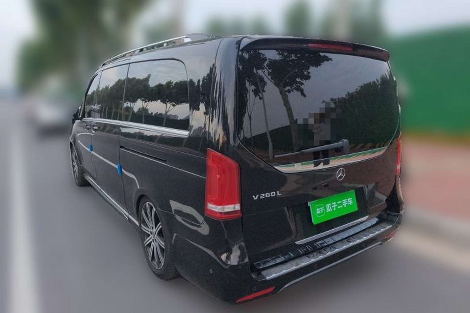 Used Mercedes-Benz V-Class 2021 V 260 L Long-wheelbase Luxury Edition Rear Left 45 Deg