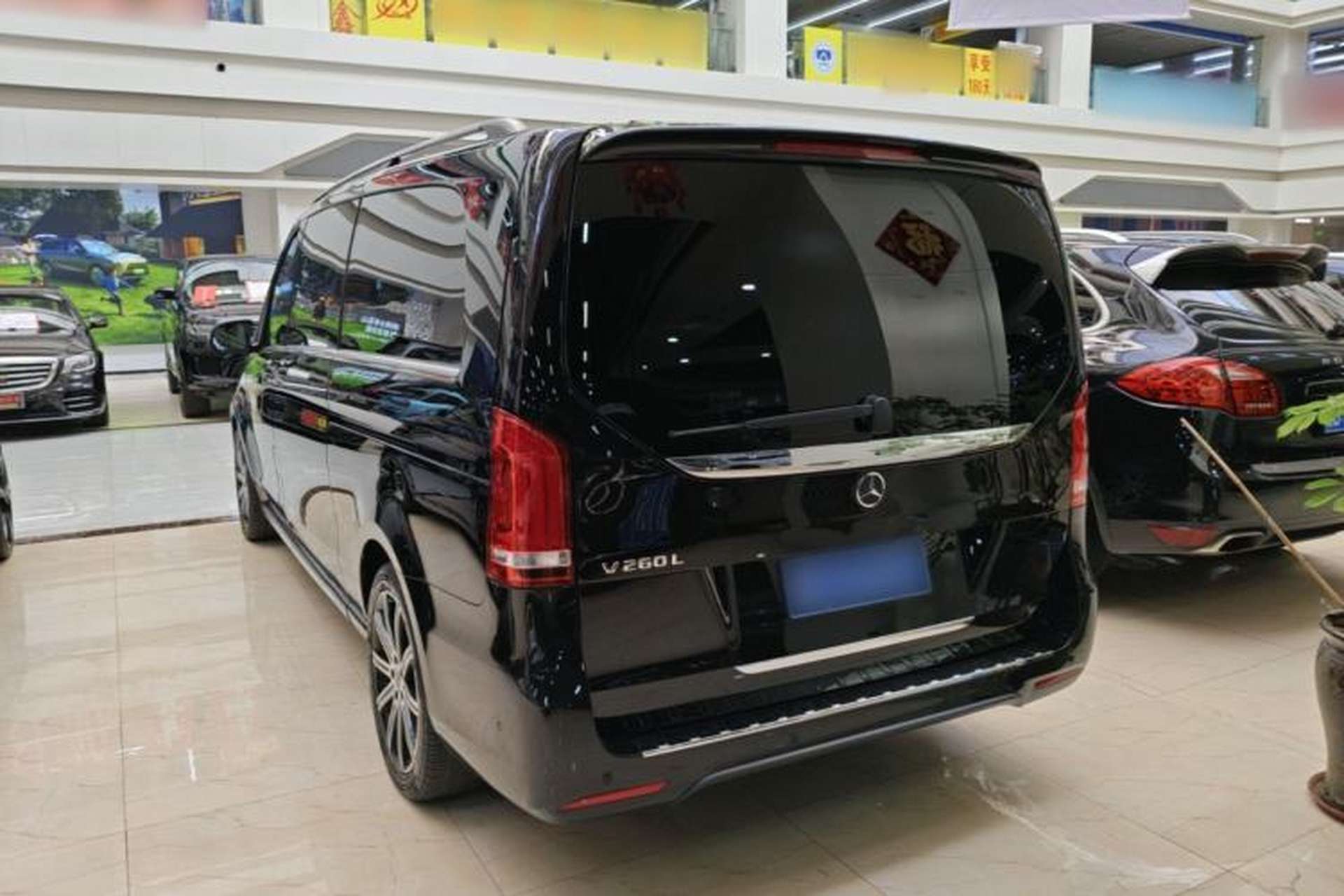 Used Mercedes-Benz V-Class 2021 V 260 L Long-wheelbase Luxury Edition Rear Left 45 Deg