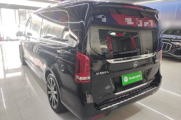 Used Mercedes-Benz V-Class 2021 V 260 L Long-wheelbase Luxury Edition Rear Left 45 Deg