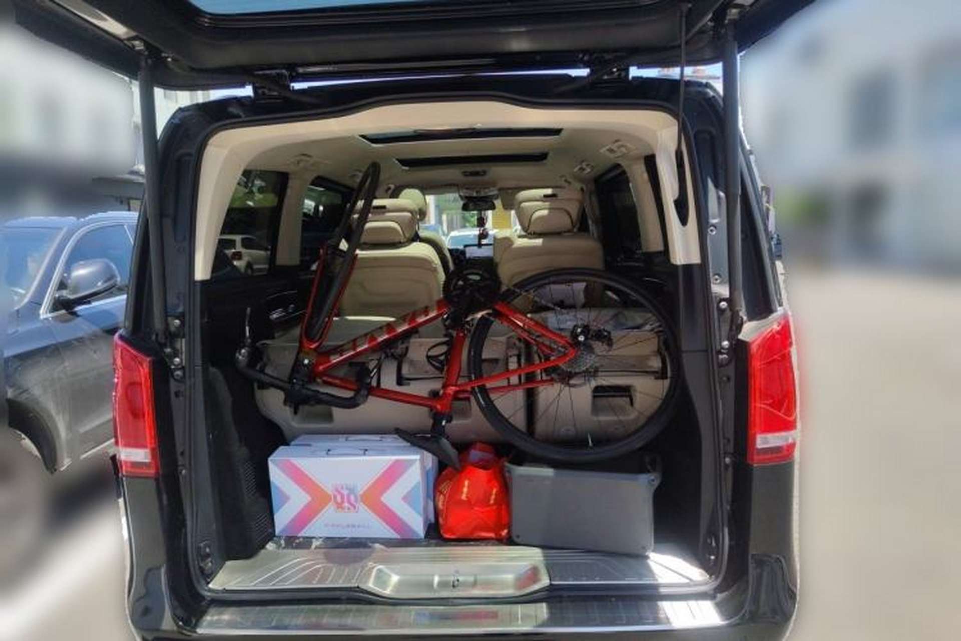 Used Mercedes-Benz V-Class 2021 V 260 Prestige Edition Trunk