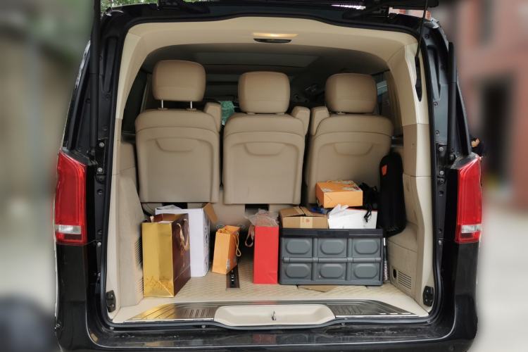 Used Mercedes-Benz V-Class 2022 V 260 L Long Wheelbase Prestige Edition Trunk