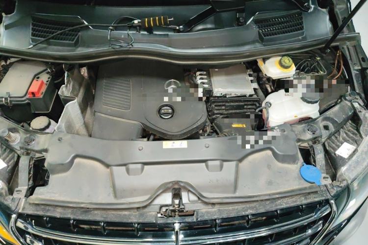 Used Mercedes-Benz V-Class 2024 V 300 L Long Wheelbase Luxury Edition Engine Bay