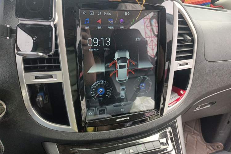 Used Mercedes-Benz Vito 2018 2.0T Business Version China V Emission Standard Audio And AC Panel