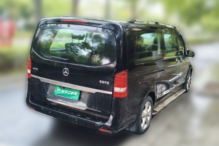 Used Mercedes-Benz Vito 2018 2.0T Business Version China V Emission Standard Rear Right 45 Deg