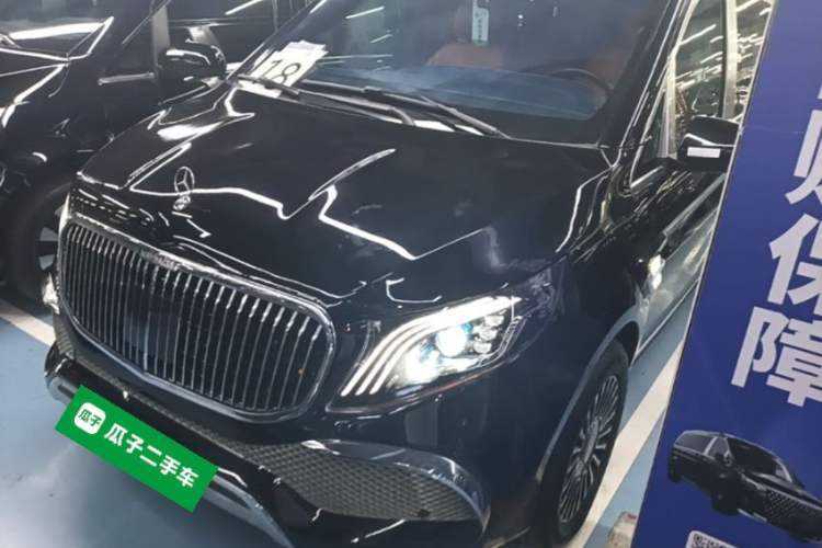 Used Mercedes-Benz Vito 2020 2.0T Business Version 7 Seats Guazi used car, China used car export, Used car for sale, Used Mercedes-Benz cars, Cheapest cars for sale
