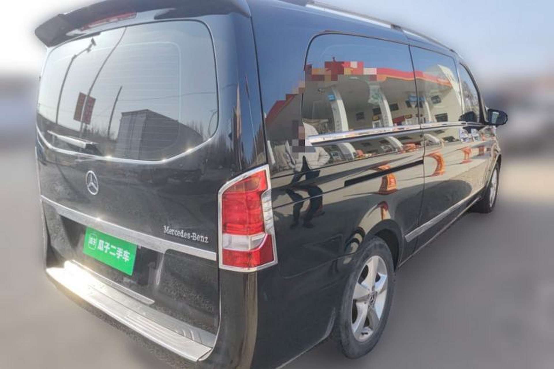Used Mercedes-Benz Vito 2020 2.0T Elite Version 7 Seats Rear Right 45 Deg