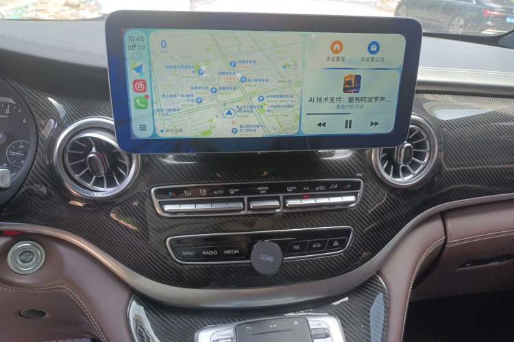 Used Mercedes-Benz Vito 2021 2.0T Business Version 7 Seats Audio And AC Panel