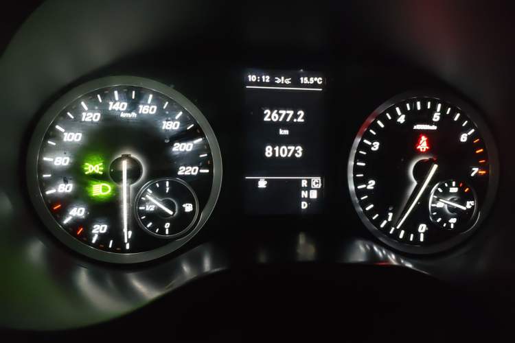 Used Mercedes-Benz Vito 2021 2.0T Business Version 7 Seats Instrument Cluster