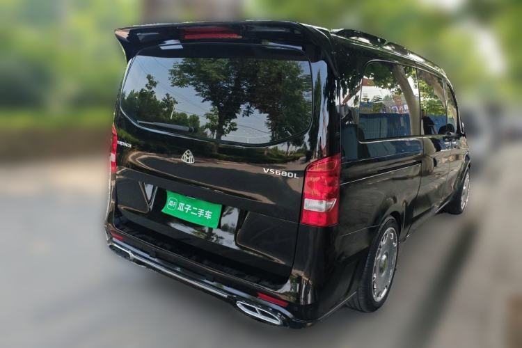 Used Mercedes-Benz Vito 2021 2.0T Elite Version 7 Seats Rear Right 45 Deg