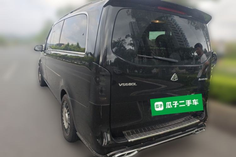 Used Mercedes-Benz Vito 2023 2.0T Elite Version 7 Seats Rear Left 45 Deg