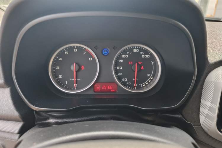 Used MG 3 2017 1.5L Automatic Smart Connect Elite Edition Odometer Close Up