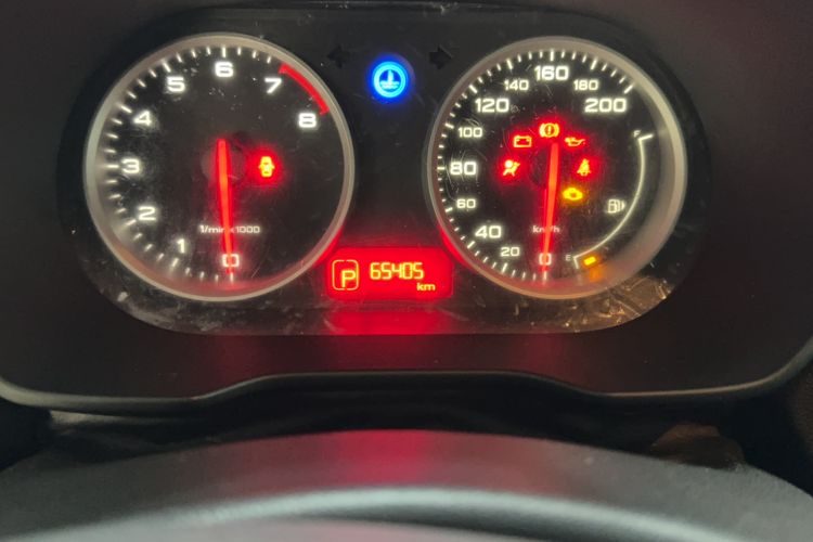 Used MG 3 2017 1.5L Automatic Smart Connect Elite Edition Odometer Close Up