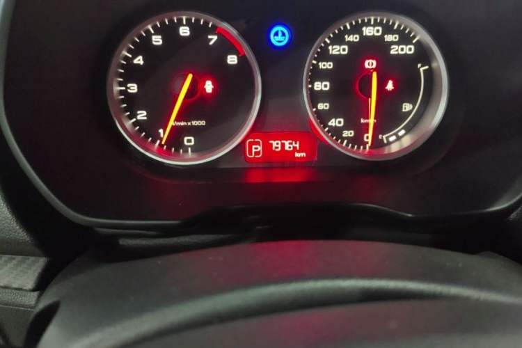 Used MG 3 2017 1.5L Automatic Smart Connect Luxury Edition Odometer Close Up
