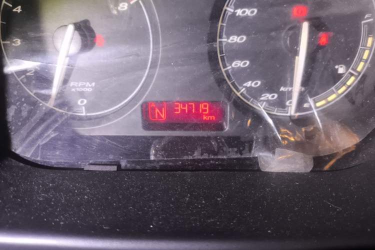 Used MG 3 2011 1.5L AMT Elite Edition Odometer Close Up