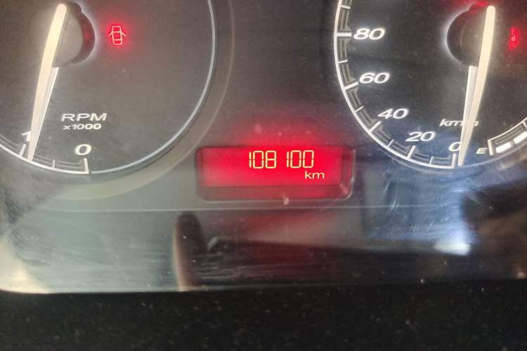 Used MG 3 2011 Xross 1.5L Elite Edition Odometer Close Up