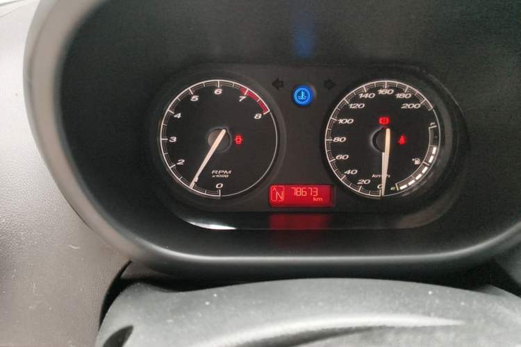 Used MG 3 2011 1.5L AMT Elite Edition Odometer Close Up