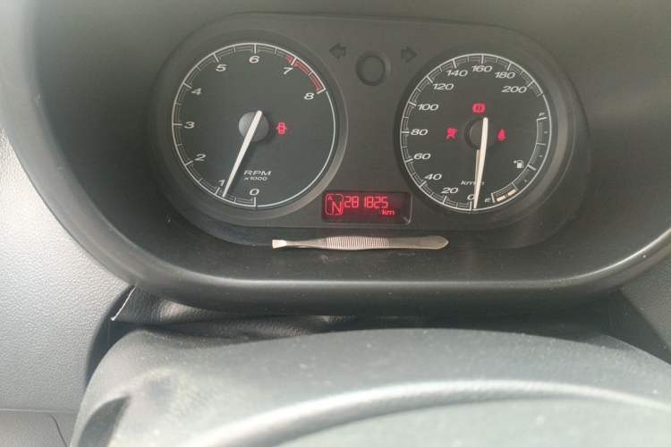 Used MG 3 2011 Xross 1.5L Luxury Edition Odometer Close Up
