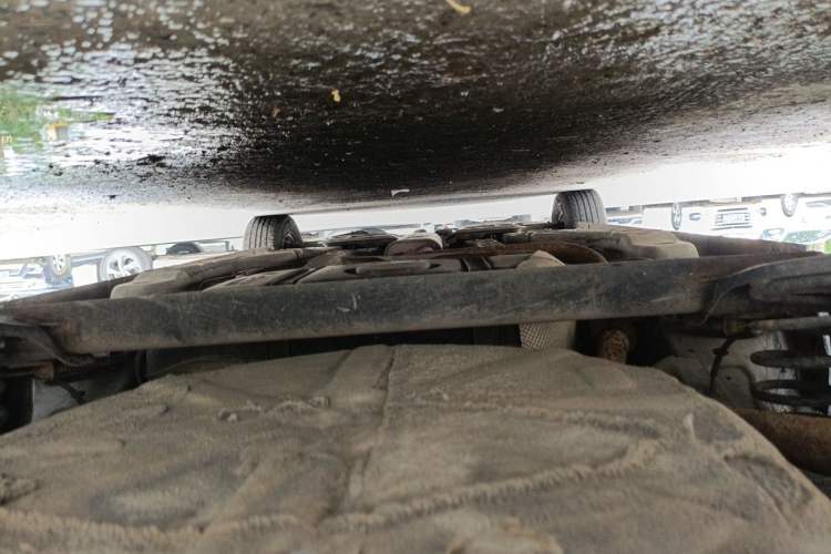 Used MG 3 2011 1.3L AMT Comfort Edition Chassis Rear