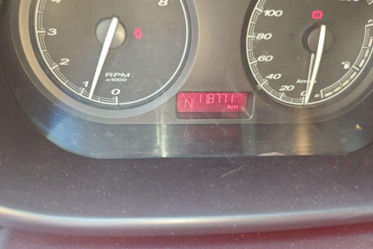 Used MG 3 2011 1.5L AMT Elite Edition Odometer Close Up