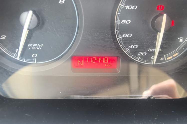 Used MG 3 2011 1.5L AMT Elite Edition Odometer Close Up