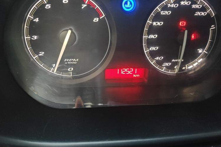 Used MG 3 2011 1.3L Manual Comfort Edition Odometer Close Up