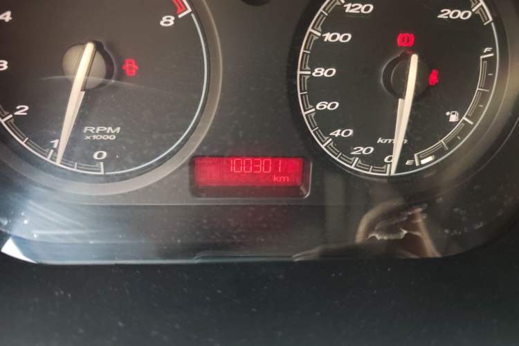 Used MG 3 2011 1.3L Manual Comfort Edition Odometer Close Up