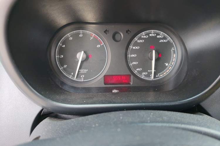 Used MG 3 2011 1.3L Manual Comfort Edition Odometer Close Up