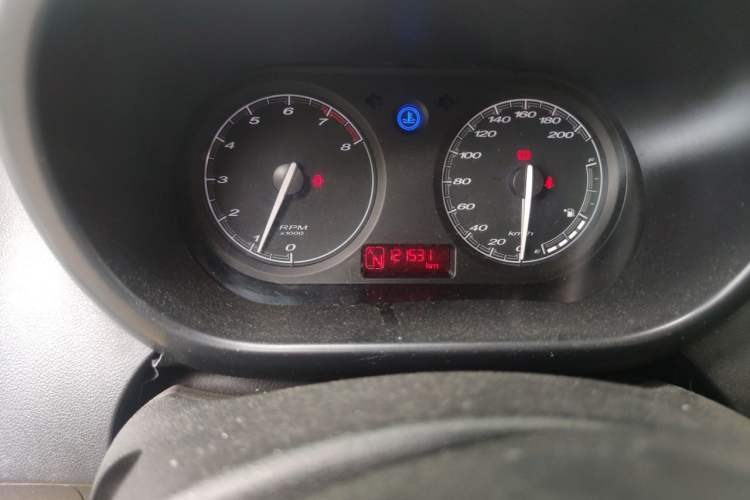 Used MG 3 2011 1.5L AMT Elite Edition Odometer Close Up