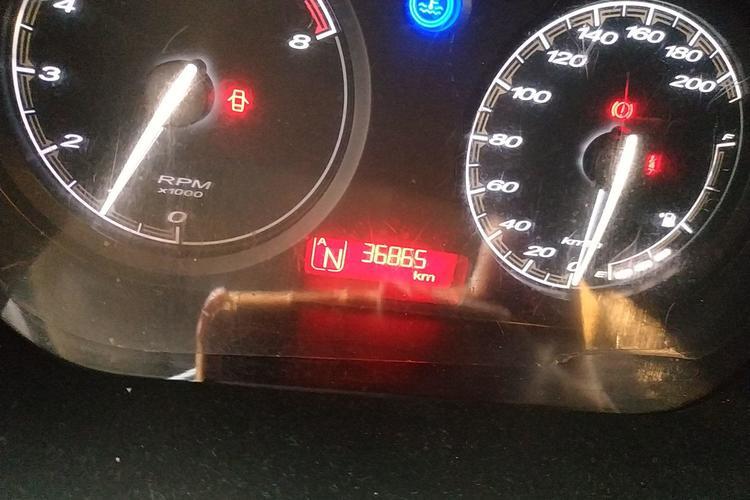 Used MG 3 2011 1.3L AMT Comfort Edition Odometer Close Up