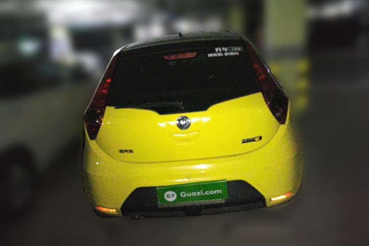 Used MG 3 2011 1.5L AMT Elite Edition Rear