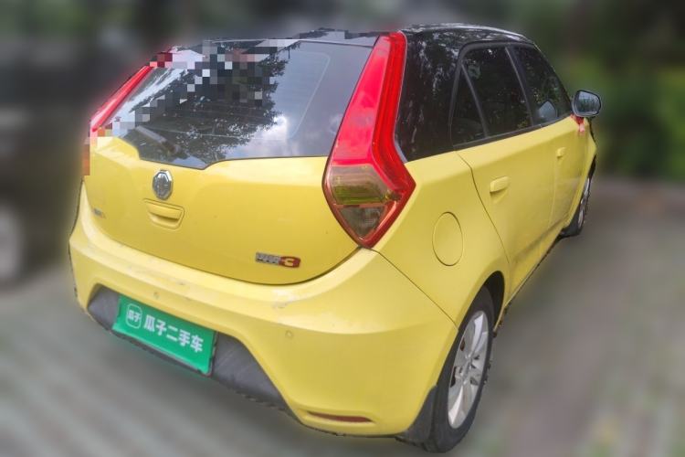 Used MG 3 2011 1.5L AMT Elite Edition Rear Right 45 Deg