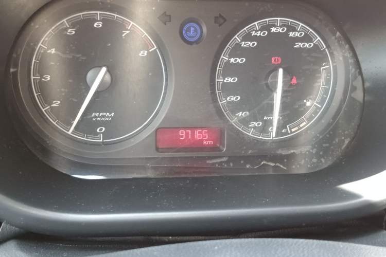 Used MG 3 2012 1.5L Manual Fashion Edition Odometer Close Up