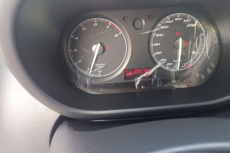 Used MG 3 2013 1.5L AMT Elite Edition Odometer Close Up