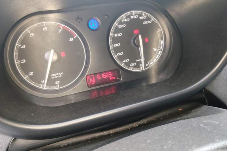 Used MG 3 2013 1.5L AMT Elite Edition Odometer Close Up
