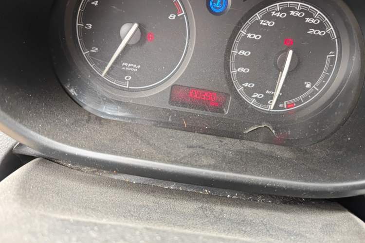Used MG 3 2013 1.3L Manual Comfort Edition Odometer Close Up
