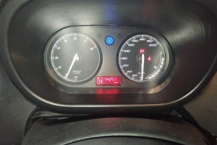 Used MG 3 2013 1.5L AMT Elite Edition Odometer Close Up