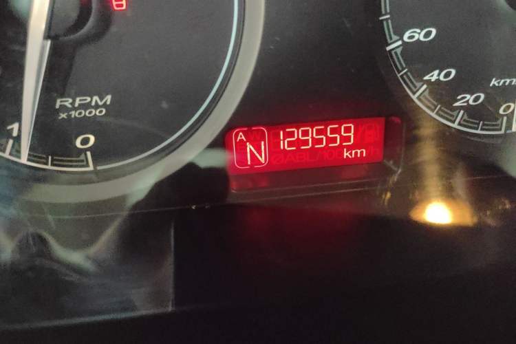 Used MG 3 2013 1.5L AMT Elite Edition Odometer Close Up