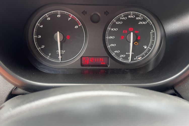 Used MG 3 2013 1.5L AMT Elite Edition Odometer Close Up
